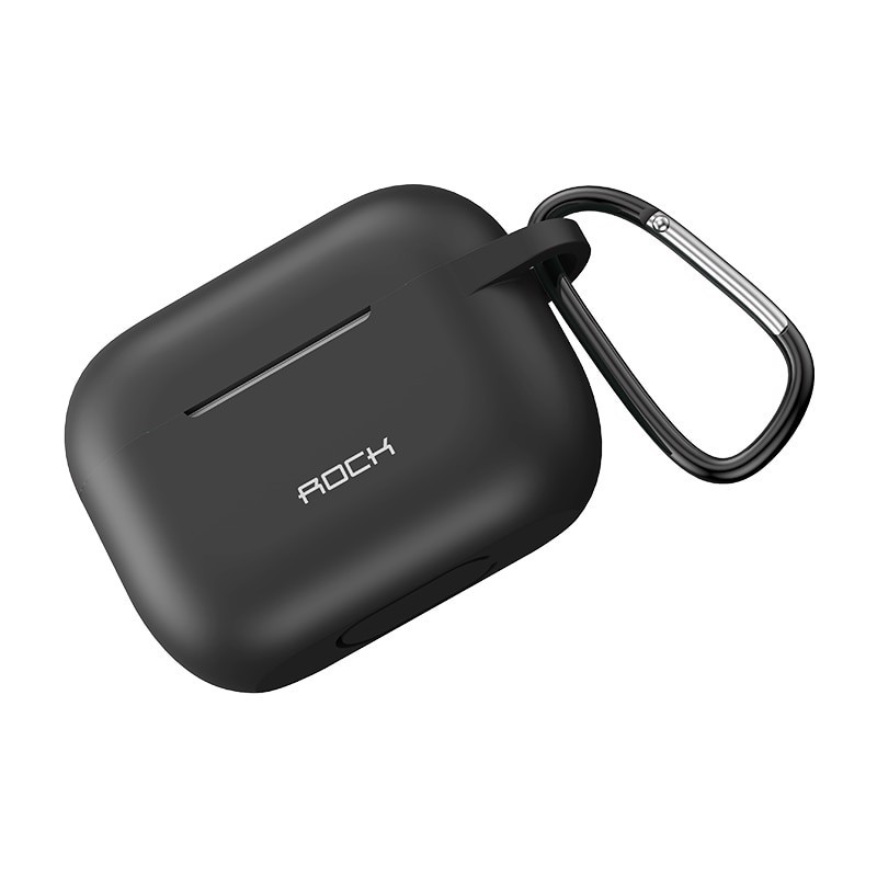 Bao case silicon chống sốc siêu mỏng cho tai nghe Apple Airpods Pro hiệu ROCK RPC-1532 - Hàng chính hãng