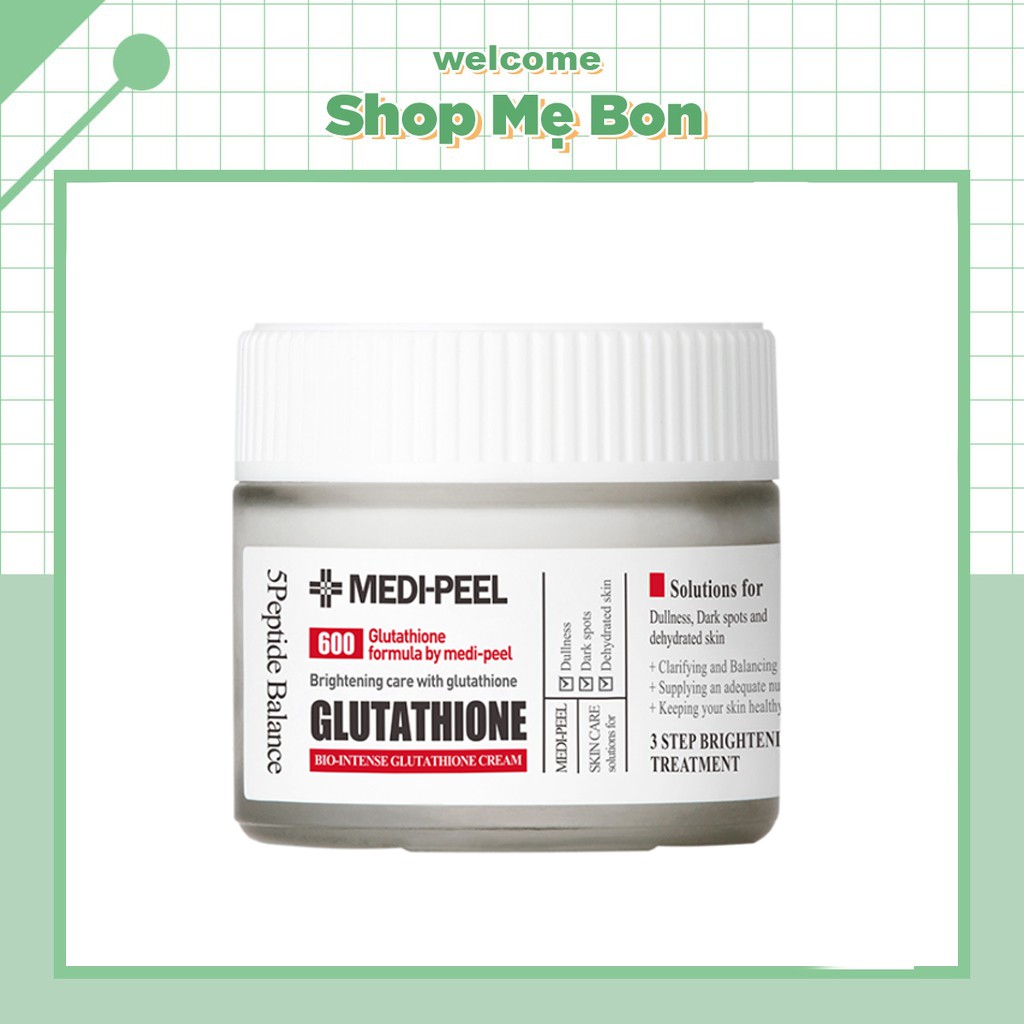 Kem Dưỡng Trắng Medi-Peel Bio-Intense Gluthione 600 White Ampoule