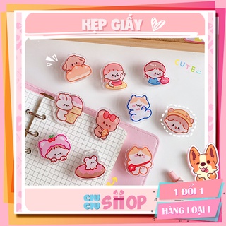 Kẹp giấy mini phong cách Hàn Quốc