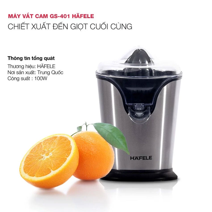 Máy vắt cam Hafele GS-401 535.43.089 - Hàng chính hãng