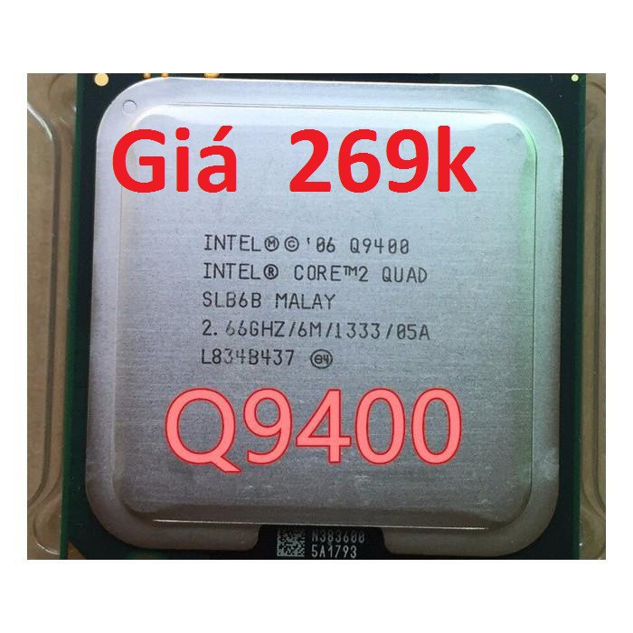 CPU Q9400 #q9400 chip Q9400 quad core
