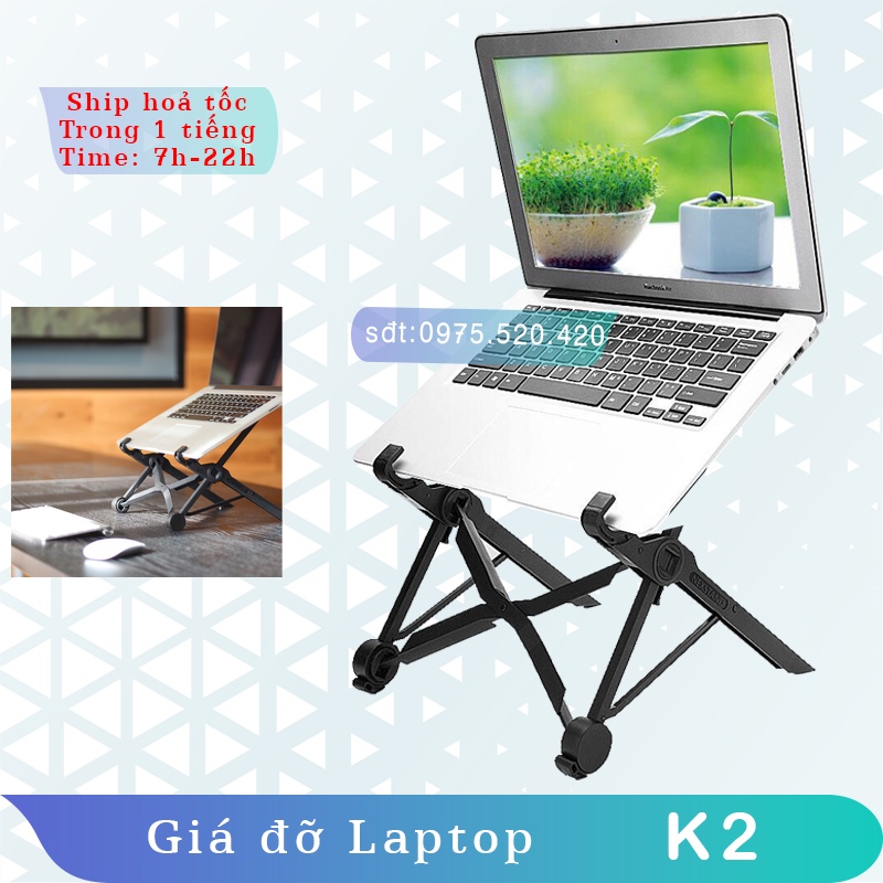 NextStand K2 – Giá đỡ Laptop – Laptop Stand – Laptop Macbo.ok Ip.ad ….– Điều chỉnh độ cao -Tản nhiệt – Gấp gọn
