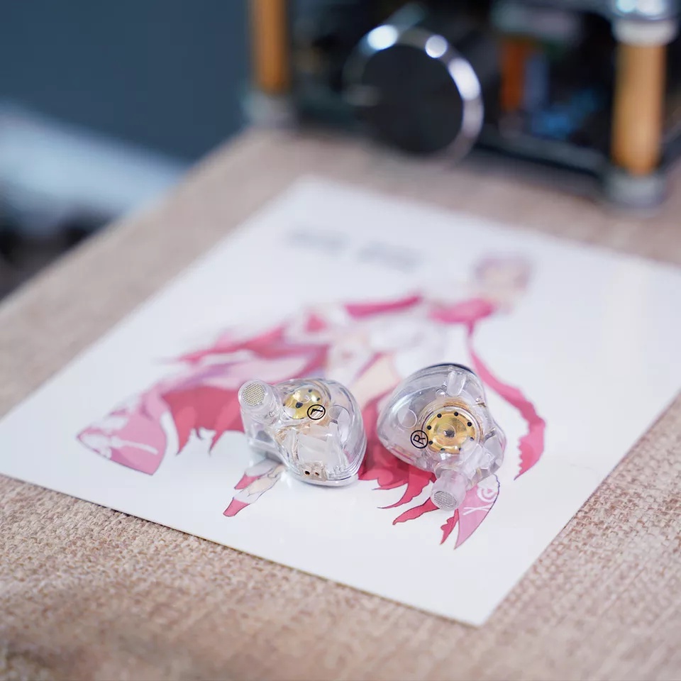 Tai Nghe Nhét Tai FAAEAL Hibiscus Diamond Like Carbon Diaphragm Dynamic HIFI Chất Lượng Cao