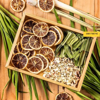 Trà Chanh Sả-Lá Dứa Nếp Thơm