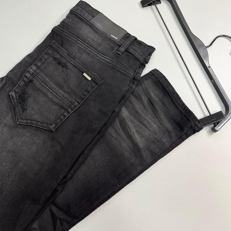 Quần Jean Amiri rách vá lót vải LA 1-1 on web