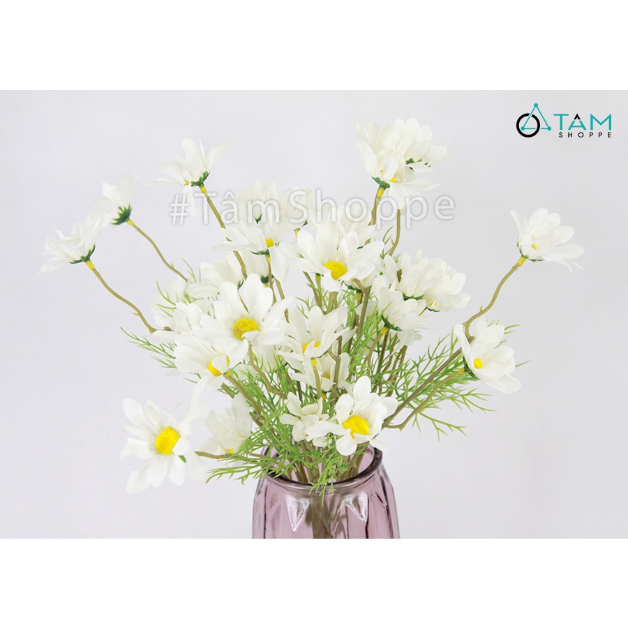 Cành hoa cúc la mã giả 5 bông CHG-136