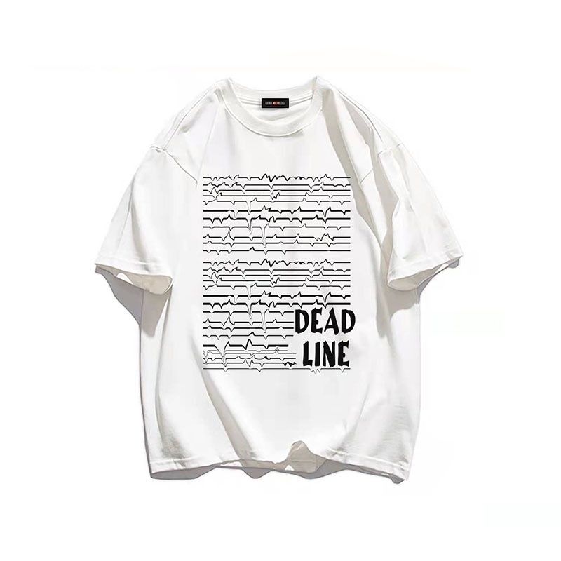 Áo thun T-shirt IELGY thiết kế tay ngắn cổ tròn in hình trái tim đồ họa dành cho nữ