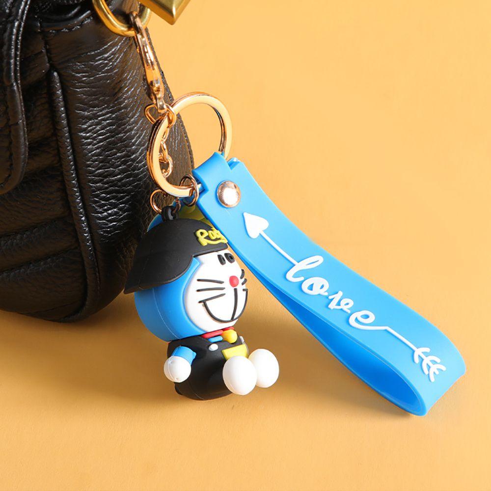 Móc Chìa Khóa Xe Hơi Hình Doraemon Đáng Yêu