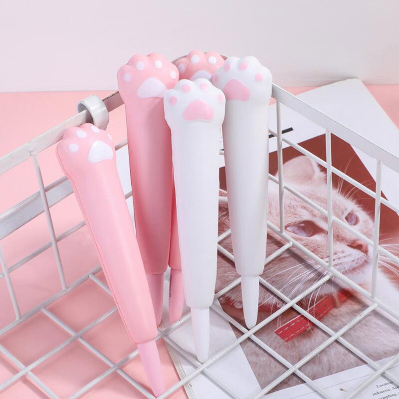 Bút Đồ Chơi Giảm Căng Thẳng Hình Dấu Chân Mèo Đáng Yêu