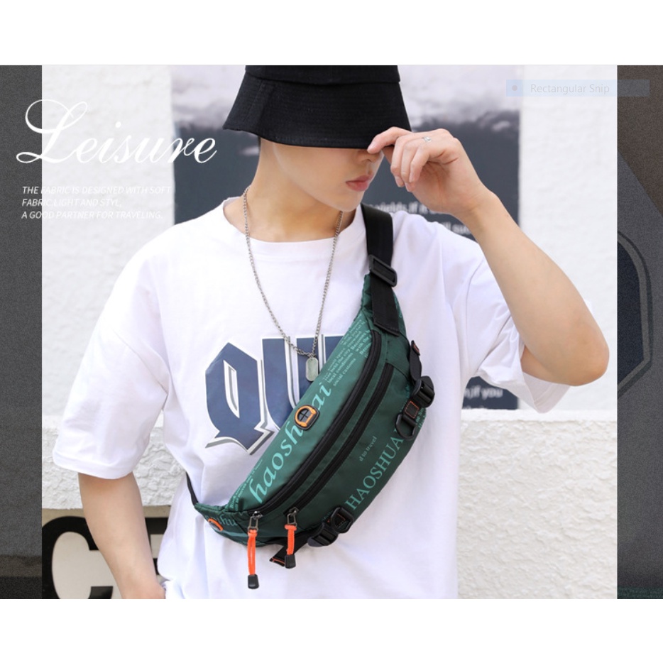 Túi đeo chéo nam đa năng cao cấp phong cách mới