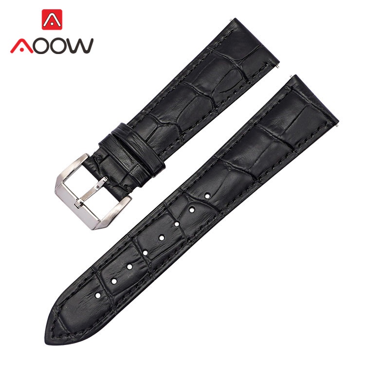 Dây Đeo Da Bò Thay Thế 12 14 16 18mm 20mm 22mm 24mm Cho Đồng Hồ DW