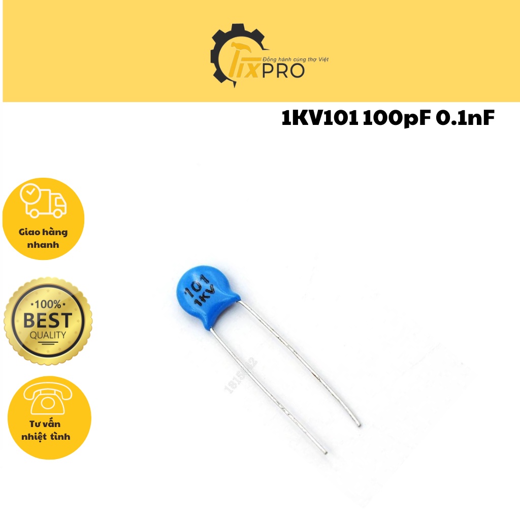 Tụ cao áp 1KV101 100pF 0.1nF 1000V