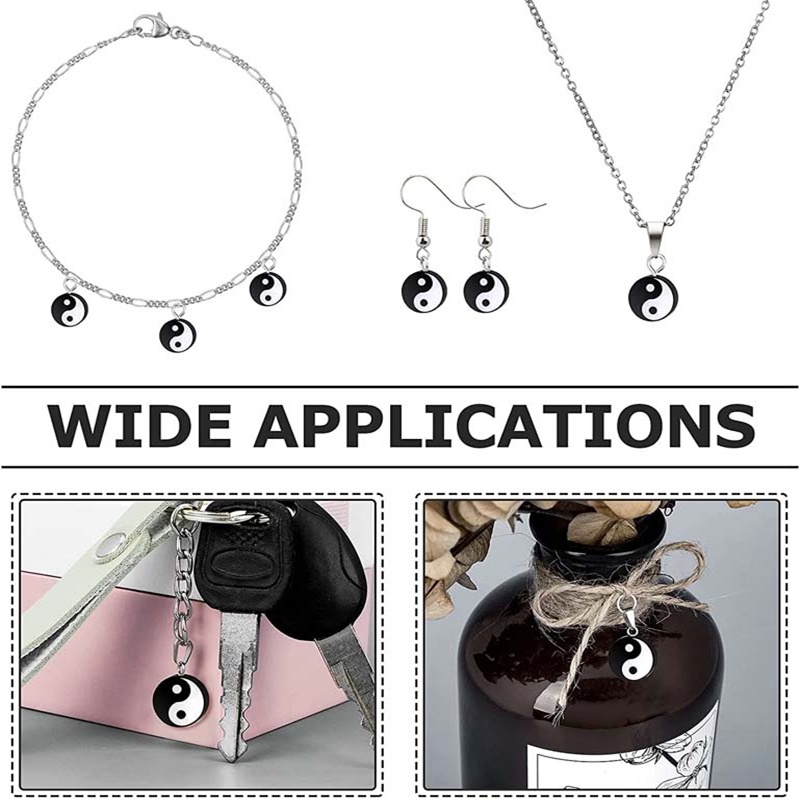 Bộ 50 Hạt Tròn 10mm Bằng Đất Sét Polymer Siêu Nhẹ Dùng Làm Trang Sức DIY