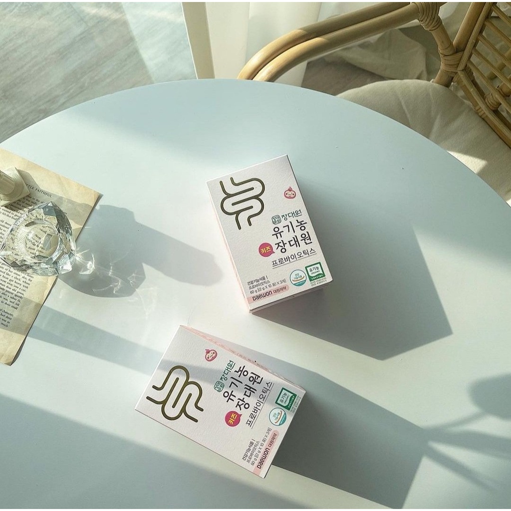 Men vi sinh hữu cơ  JANG DAEWON  hỗ trợ táo bón cho bé chỉ từ 1 gói- Hộp 30 gói nội địa Hàn