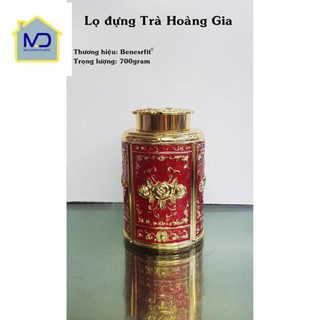 (siêu phẩm) Lọ đựng chè - trà hoàng gia ( Hợp kim đồng - Thủ công)