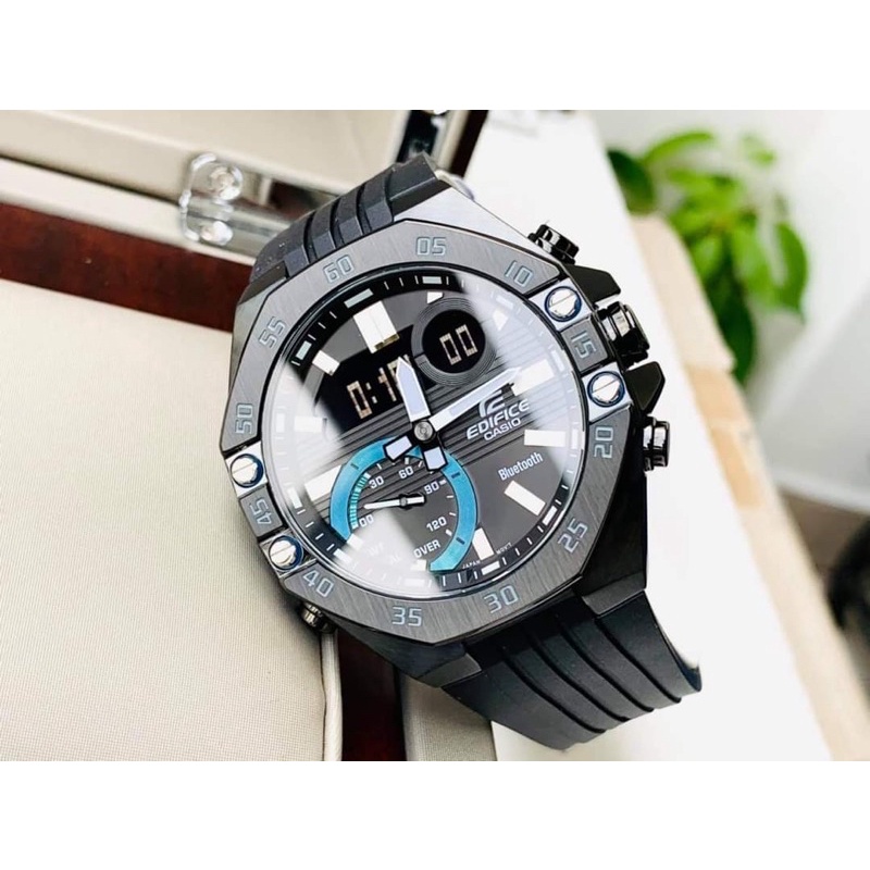 ĐỒNG HỒ NAM CHÍNH HÃNG Casio Edifice ECB-10PB-1A Quartz