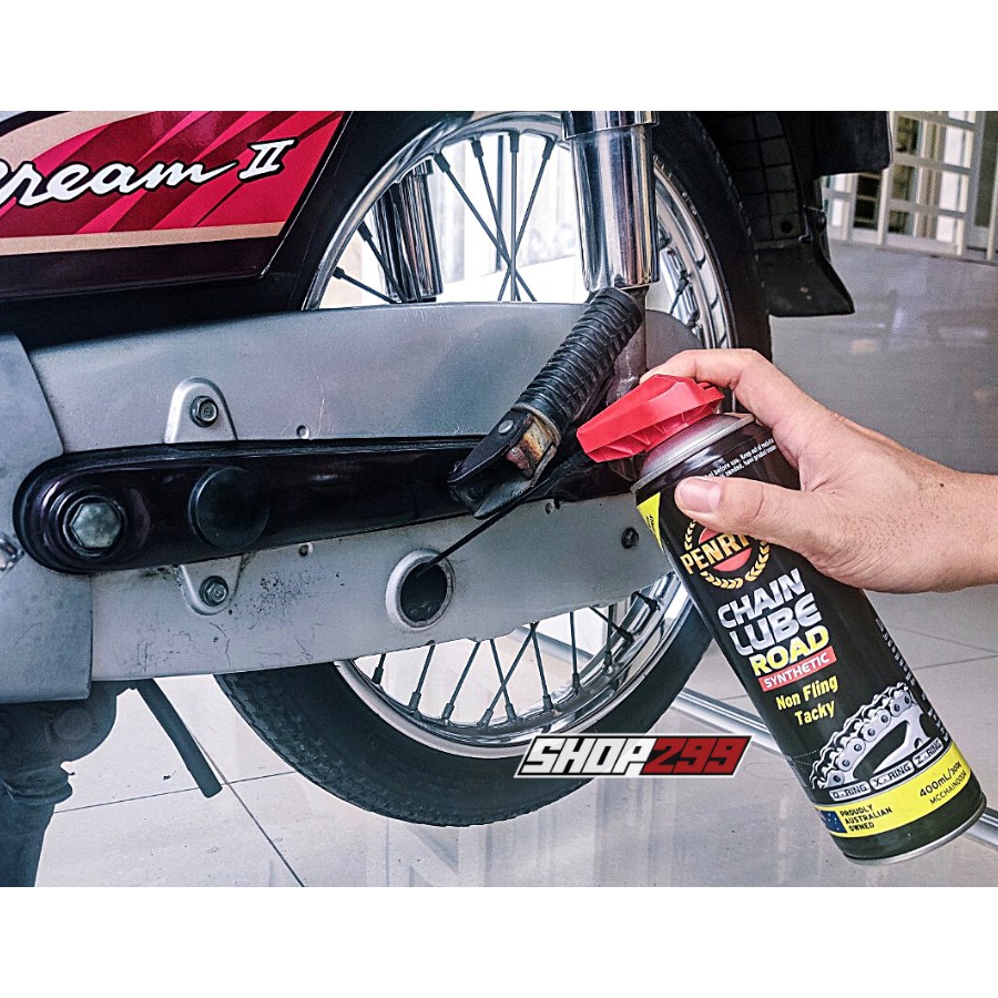 Xịt dưỡng sên xích cao cấp PENRITE CHAIN LUBE ROAD 400ML
