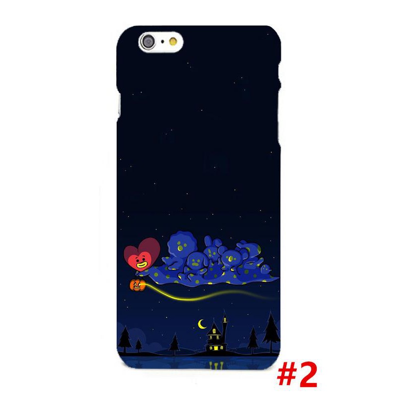 Ốp điện thoại in hình Bangtan của BTS phong cách Kpop/Halloween cho iPhone