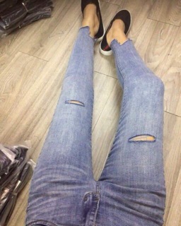 Quần Jeans Nữ Cạp Cao