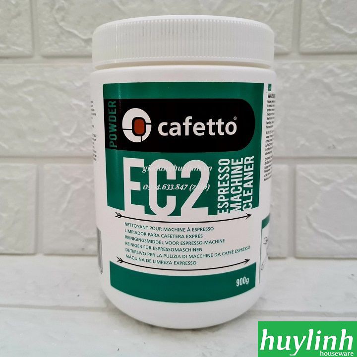 Hộp thuốc bột vệ sinh máy pha cà phê Cafetto EC2 - Made Úc