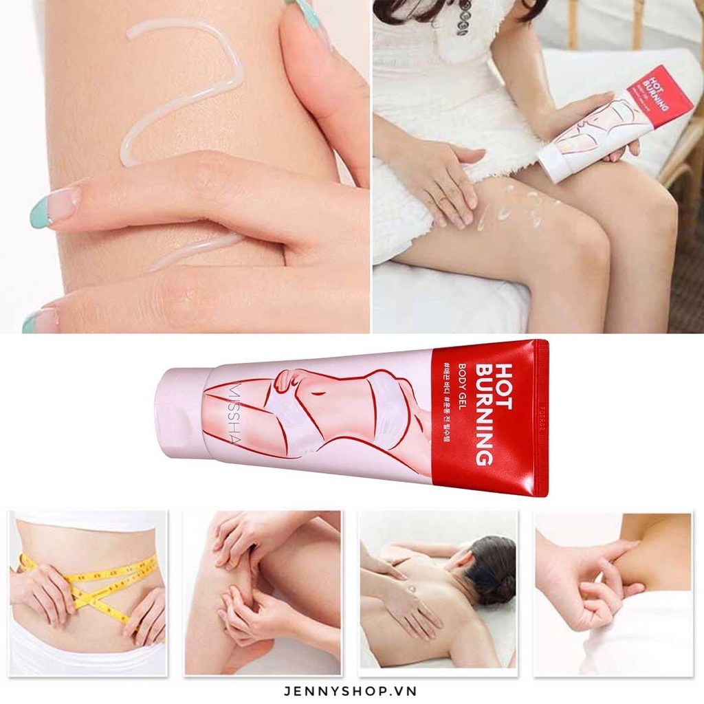 Kem Massage Tan Mỡ Săn Chắc Da Missha Hot Burning Perfect Body Gel