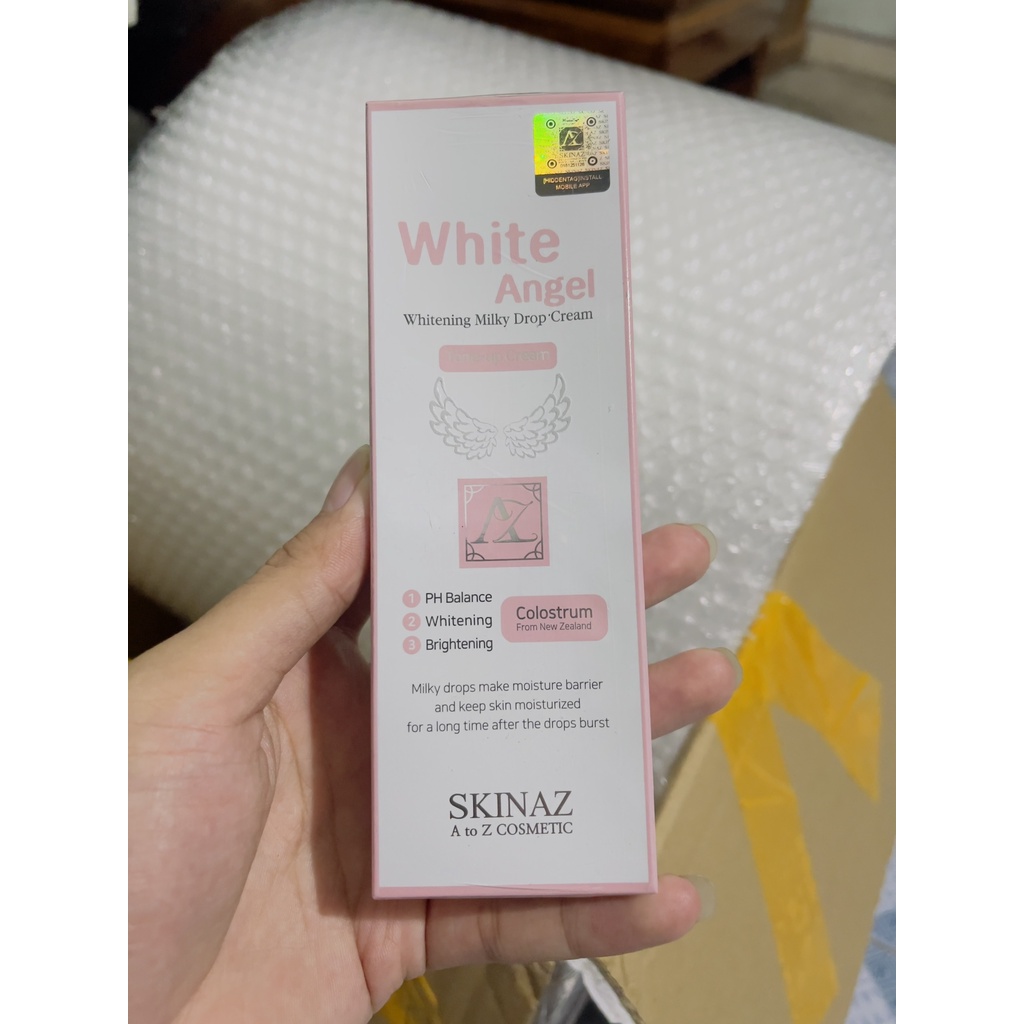 [GIÁ SỈ+ QUÀ TẶNG] Kem Dưỡng Trắng Da White Angel [CHÍNH HÃNG FREESHIP] Skinaz Hàn Quốc Cao Cấp