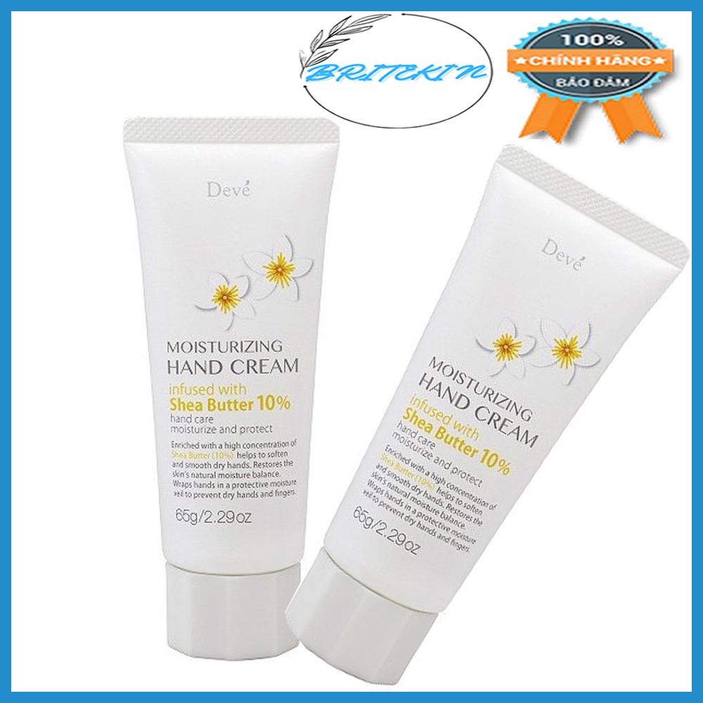 Kem Dưỡng Ẩm Da Tay Kumano Deve Natural Handcream 65g