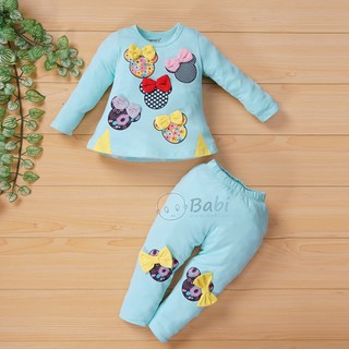 Bộ bé gái hình chuột Mickey