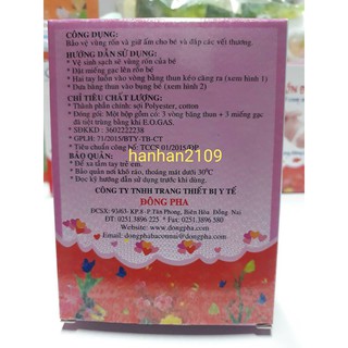 Gạc rốn Đông Fa cho bé (hộp 3 cái)