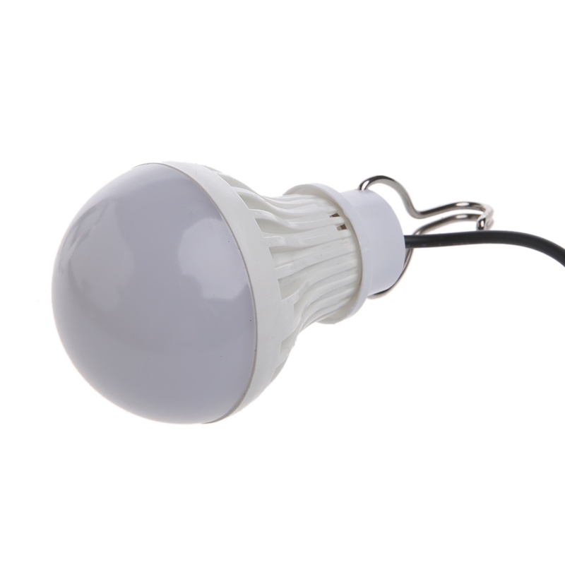 Bóng Đèn LED USB 5W Có Công Tắc Tiện Dụng Mang Theo Du Lịch Cắm Trại