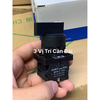 Chint công tắc xoay 2 vị trí, 3 vị trí phi 22 np2-ed21 np2-ed33 chint