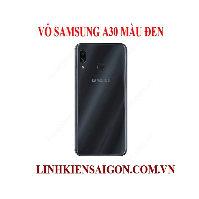 VỎ SAMSUNG A30 MÀU ĐEN