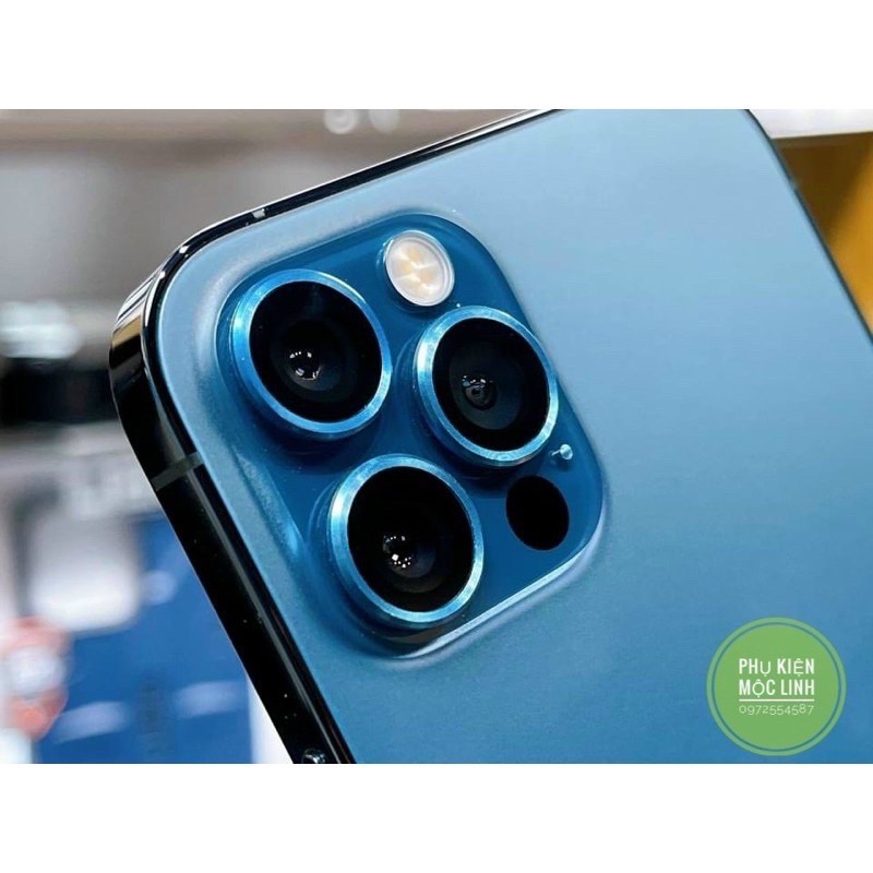 {Full màu theo máy} Iphone 12 Mini/ 12/ 12 Pro max [ Bộ 3 mắt] Dán camera chống trầy Kuzoom Bảo vệ