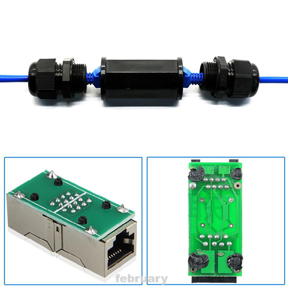 Cáp Kết Nối Mạng Rj45 Ip67 Màu Đen | BigBuy360 - bigbuy360.vn
