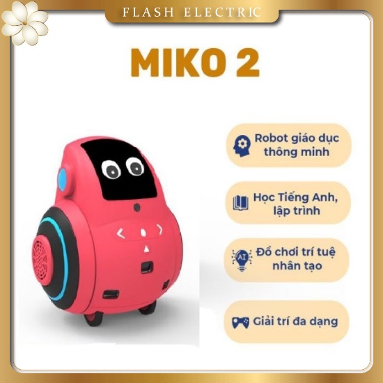 ĐỒ CHƠI THÔNG MINH ROBOT TRÍ TUỆ NHÂN TẠO MIKO 2