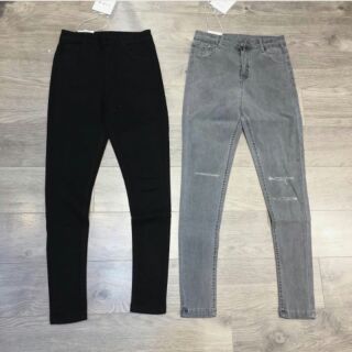 quần bò giấy rách gối