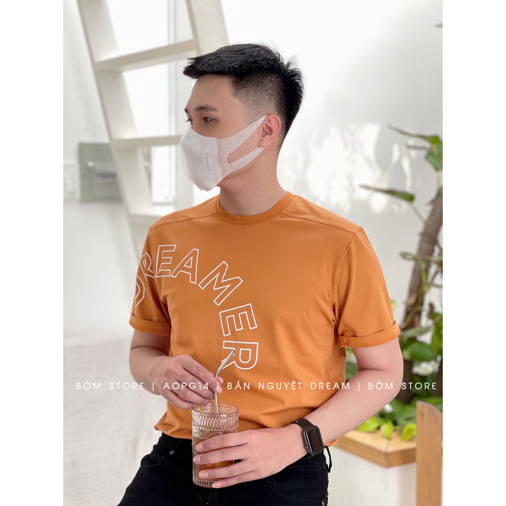 Áo Thun Nam In Bán Nguyệt Dreamer BEACON DENIM Form Vừa Thời Trang Nam AOPG14