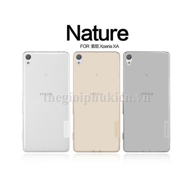 Ốp dẻo Silicon hiệu Nillkin Sony XA