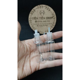 Combo 100 chai nhựa đựng mực xăm