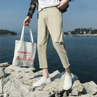 [ Order]  Quần jean rách gối