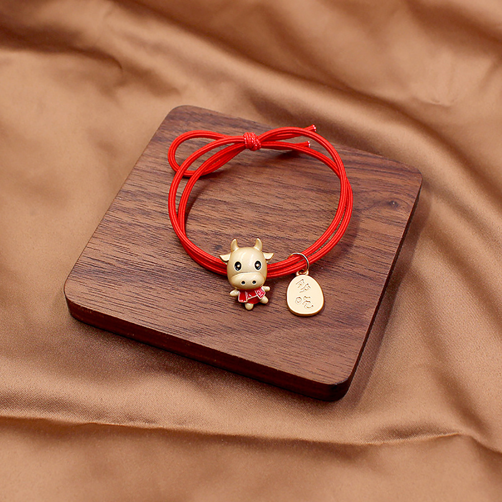 Vòng đeo tay họa tiết 12 con giáp thời trang dành cho cặp đôi
