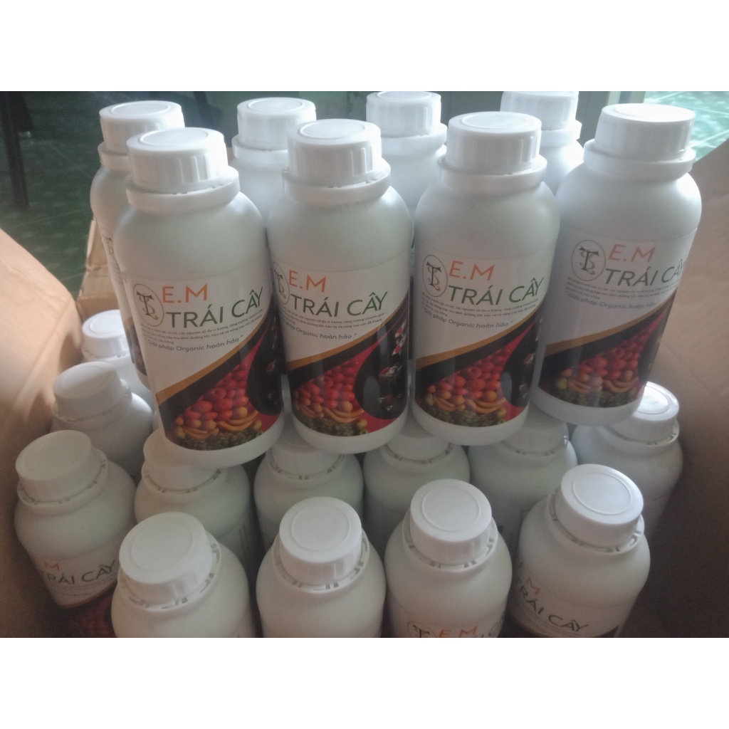 Vi Sinh E.M Trái Cây - Dạng chai 500 ML