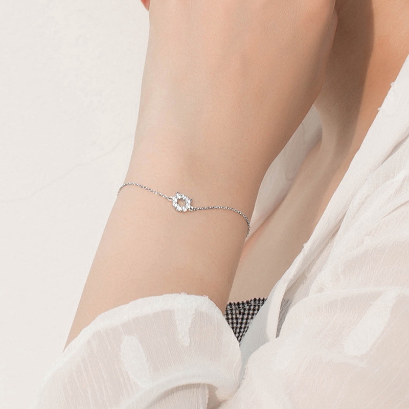 [Mã FAMAYFA giảm 10K đơn 50K] Vòng tay bạc đính đá pha lê độc đáo | BigBuy360 - bigbuy360.vn