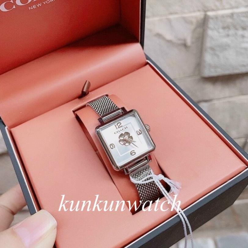 Đồng Hồ Nữ Coach 14503697 Hoa Trà -  Màu Bạc - 22 x 22mm