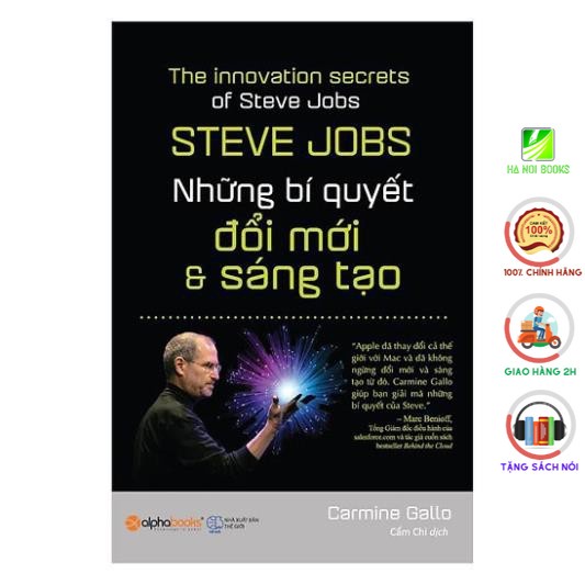 Sách Alphabooks - Steve Jobs: Những bí quyết đổi mới và sáng tạo