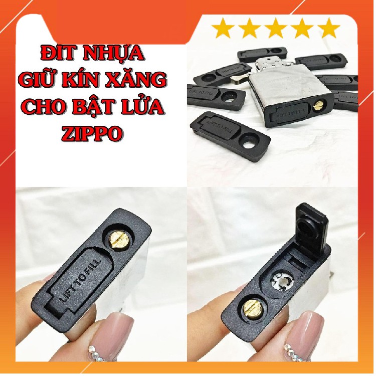 Đít nhựa giữ kín xăng cho bật lửa zippo loại tốt
