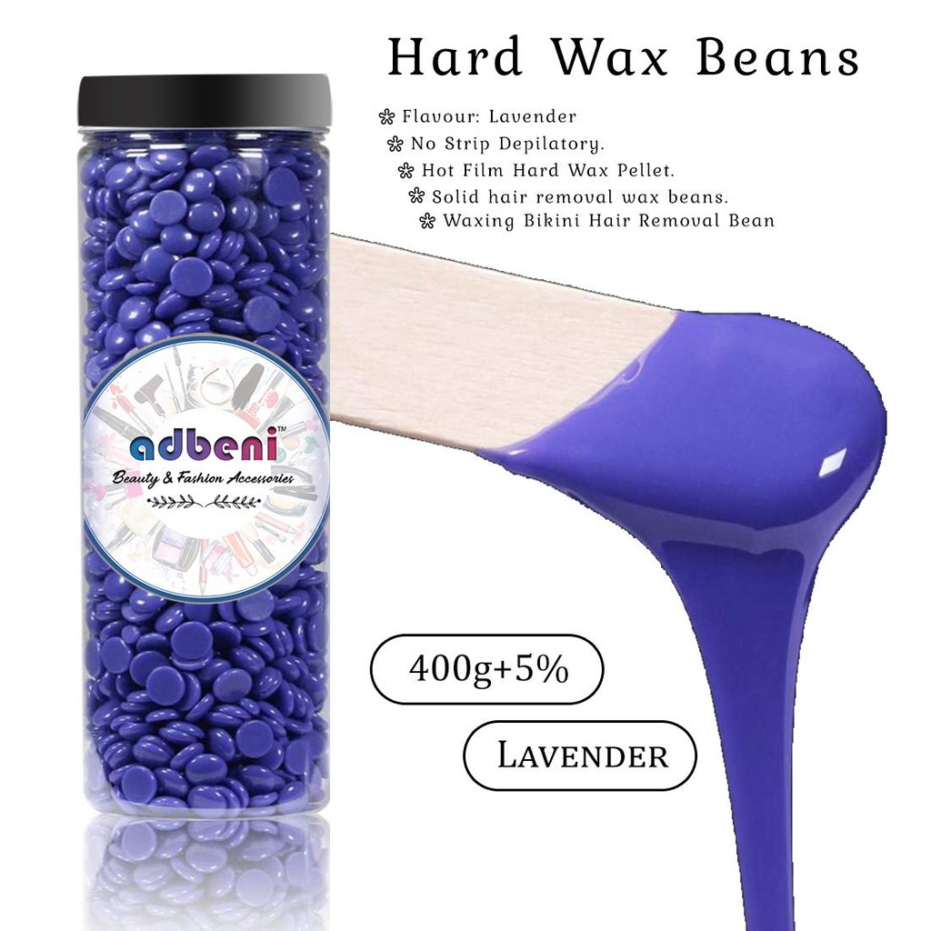 Sáp wax tẩy lông trái cây Pellet Hot Wax 400g dạng viên siêu hot