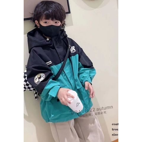 [Babycat] Hàng Có Sẵn Áo Khoác Khóa Dán Dáng Rộng Có Mũ Trùm Phối Khóa Dán Phong Cách Nhật Bản Hàn Quốc Thời Trang Mùa Thu 2022 Mới