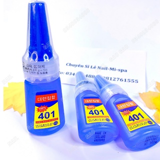 Keo 401 gắn móng siêu chắc 20g