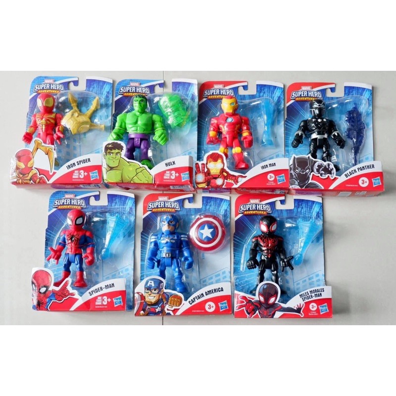 Bộ nhân vật Siêu Anh Hùng hàng Hasbro Mỹ